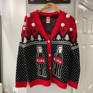 CocaCola Bear Christmas Sweater